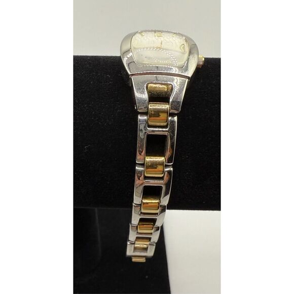 Fossil F2 Silver Tone Oval FaceCase Link Bracelet Band Watch Stainless Steel - Picture 6 of 10
